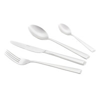 Набор столовых приборов ARDESTO BLACK MARS TIA 24 ПР., нержавеющая сталь - фото