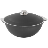 Посуда Kukmara Казан для плова 7л (черный) - фото