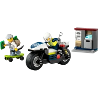 Конструктор Lego Город Погоня на полицейском мотоцикле 60455 - фото