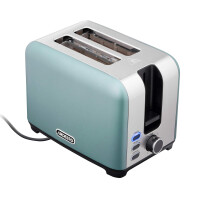 Тостер Ardesto Mint Harmony T-F400G 800Вт, металл, мятный+серебристый - фото