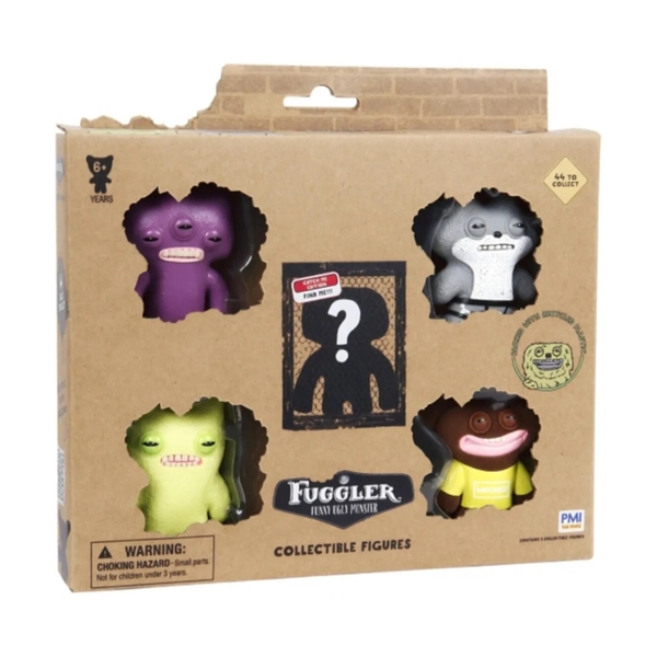 FUGGLER FG2040 Комплект фигурок, 5 шт, 6 см Интерактивная игрушка. - фото