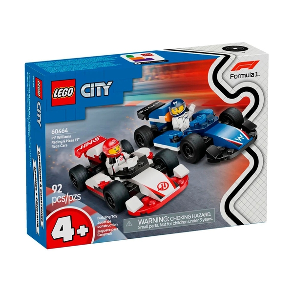 Конструктор Lego 60464 Город Болиды F1® Williams Racing и Haas F1® - фото 7
