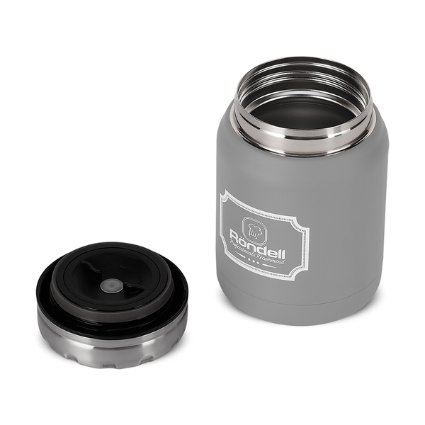 Термос Rondell RDS-943 Picnic 0,5 л черный - фото 2