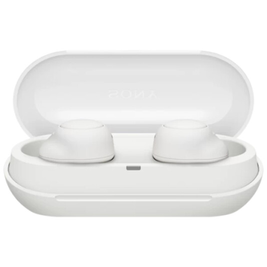 Наушники беспроводные Sony WFC500W.E Белый - фото