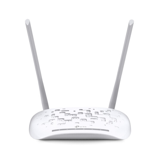 Модем/Роутер ADSL/VDSL, TP-Link TD-W9970, 4 порта + Wi-Fi, 1 порт USB, 300 Mbps (TD-W9977) - фото