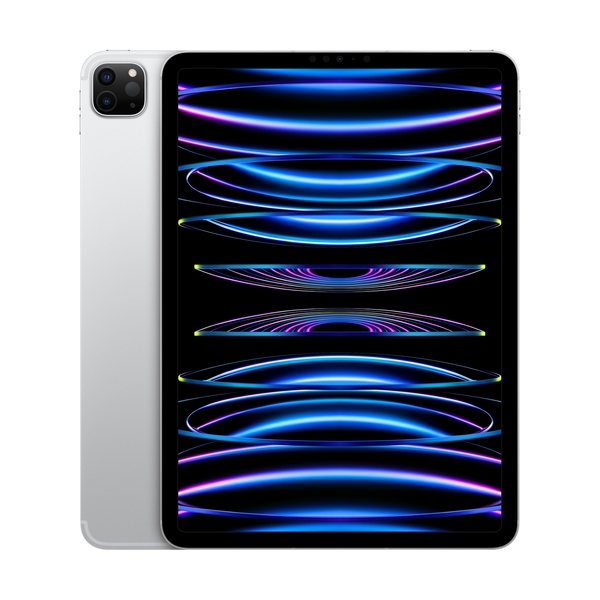Планшет Apple iPad Pro 128GB 11" 4th Gen M2 WiFi (2022) Silver (MNXE3RK/A) - фото