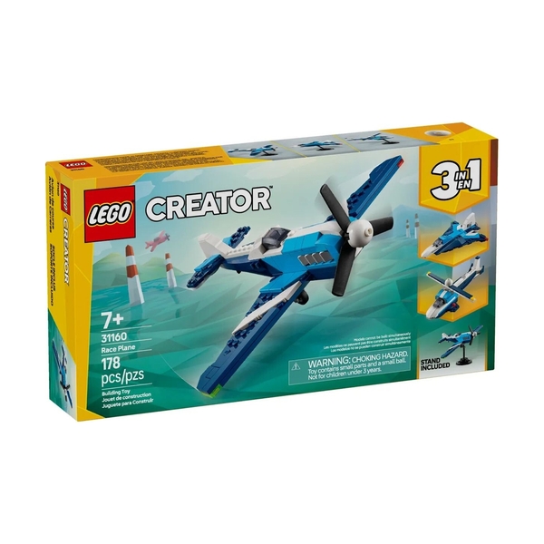 Конструктор Lego 31160 Криэйтор Самолеты: Гоночный самолет - фото 9