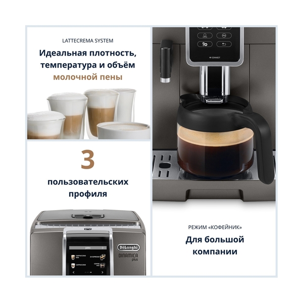 Кофемашина Delonghi ECAM370.95.T - фото 3