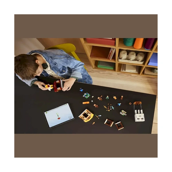 Конструктор Lego Minecraft Нападение шара-гаста на деревню 21273 - фото 10