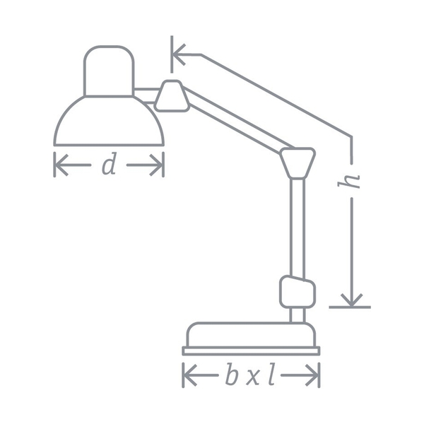 Светильник Navigator 61 643 NDF-D023-60W-WH-E27 на основании, белый - фото 2