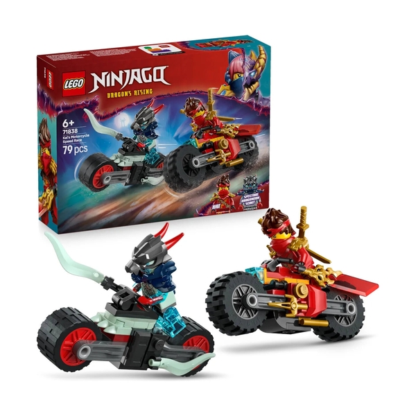 Конструктор Lego 71838 Ниндзяго Скоростная гонка Кая на мотоцикле - фото 3