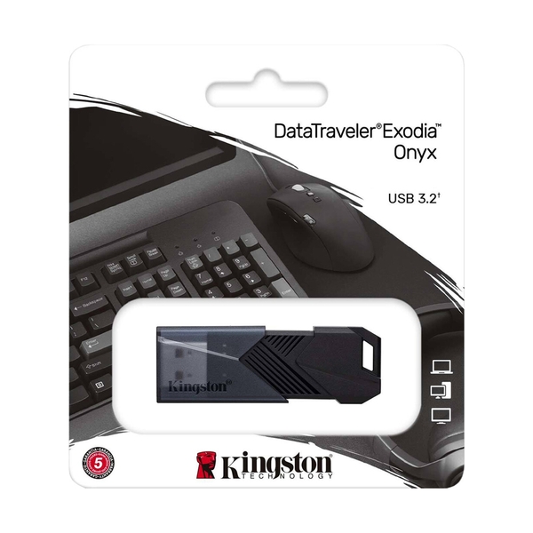 USB накопитель Kingston DataTraveler Exodia Onyx 256 Гб (DTXON/256GB) - фото 3