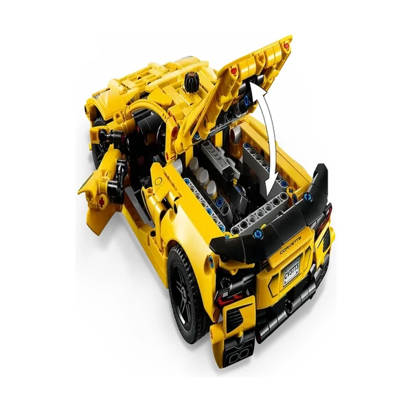 Конструктор Lego Chevrolet Corvette Stingray 42205 - фото 6