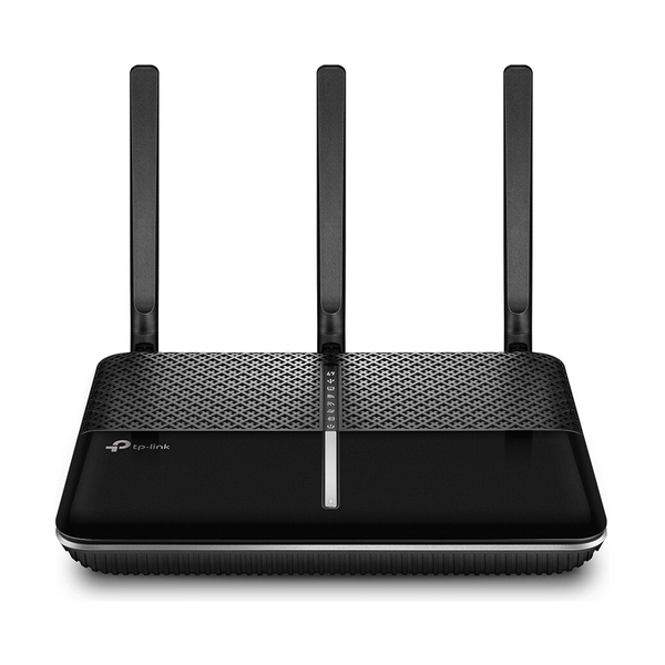 Модем, TP-Link, Archer VR600, до 300 Мбит/с (2.4 ГГц) + 1300 Мбит/с (5 ГГц), 3 10/100/1000Mbps RJ 45 WAN Ports,,1 10/100/1000Mbps RJ 45 LAN/WAN Port,1 RJ11 Port,,1 USB 2.0 Port - фото