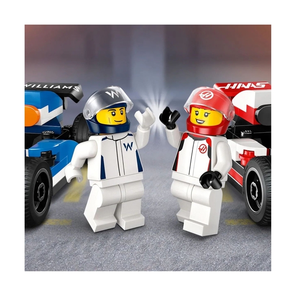 Конструктор Lego 60464 Город Болиды F1® Williams Racing и Haas F1® - фото 2
