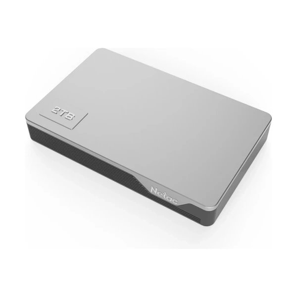 Внешний жесткий диск 2,5 2TB Netac K338 NT05K338N-002T-30SL серебро - фото