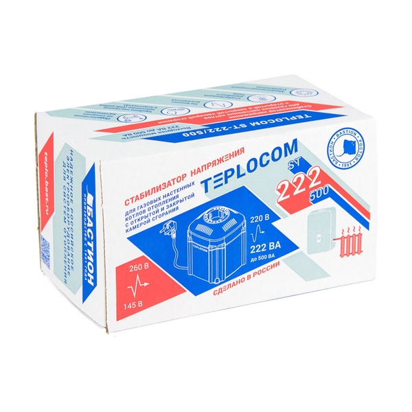 Стабилизатор напряжения Teplocom ST-222/500 - фото 6