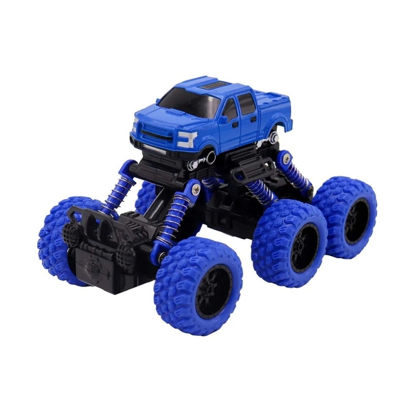 Funky Toys FT97934 Инерционная машинка Внедорожник 6х6 синяя - фото 3