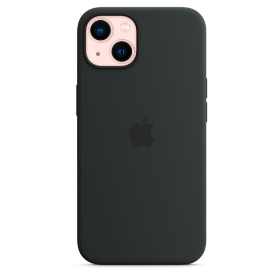 iPhone 13 Silicone Case with MagSafe – Midnight Model A2706 - фото