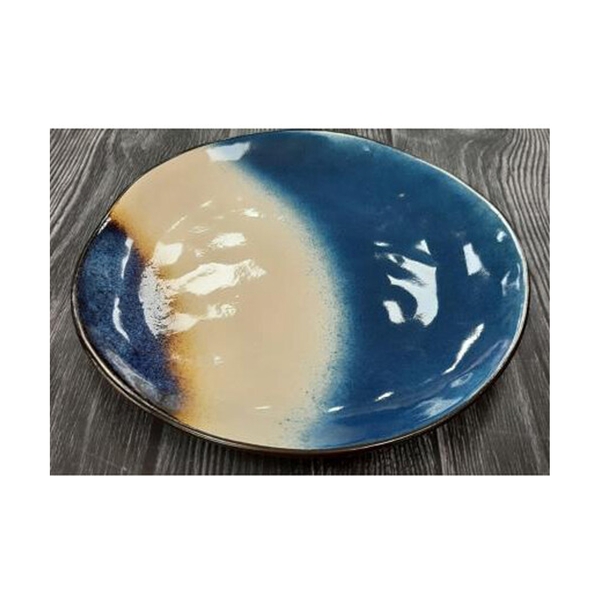 Тарелка каменная керамика 19,8 см, 221537 - фото