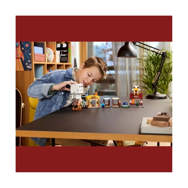 Конструктор Lego Minecraft Нападение шара-гаста на деревню 21273 - фото 12