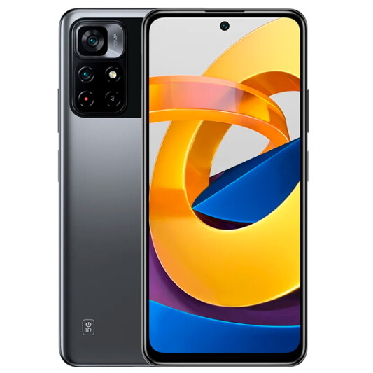 Смартфон Poco M4 Pro 5G 4/64GB Power Black - фото