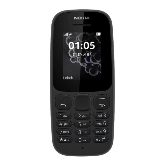 Мобильный телефон Nokia 105 black - фото