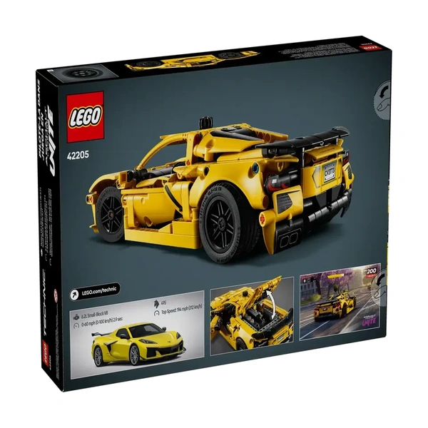 Конструктор Lego Chevrolet Corvette Stingray 42205 - фото 7