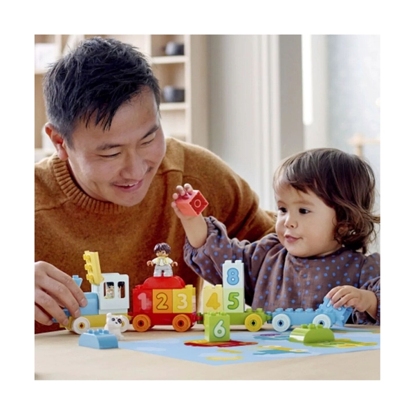 Конструктор Lego 10954 Дупло Поезд с цифрами — учимся считать - фото 9