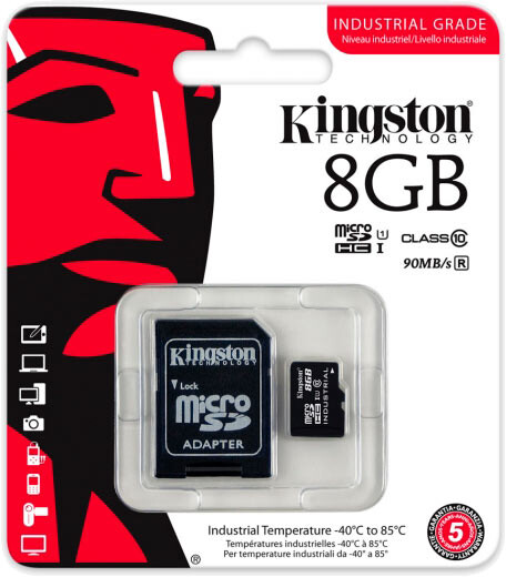 Карта памяти Kingston MicroSD 8GB Class 10 Kingston SDCIT/8GB - фото