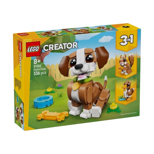 Конструктор Lego 31382 Криэйтор Милые животные: игривый щенок - фото 4