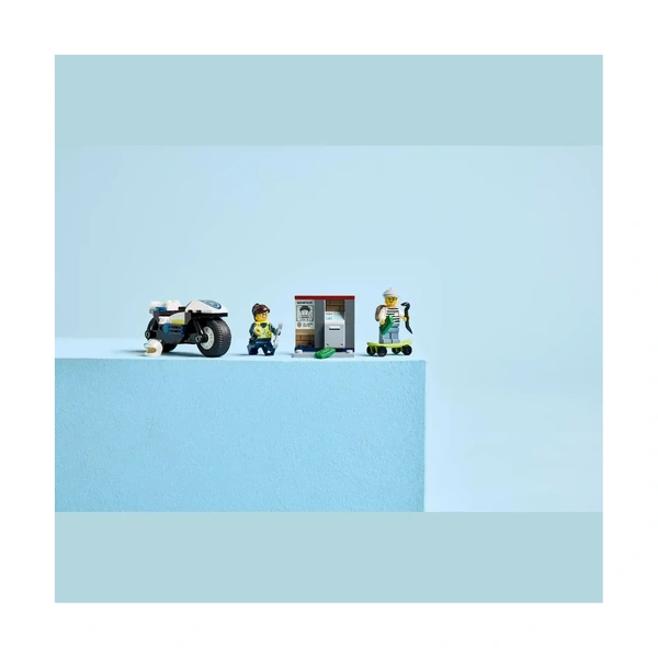 Конструктор Lego Город Погоня на полицейском мотоцикле 60455 - фото 8