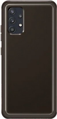 Чёрный силиконовый чехол для Samsung Galaxy A32 /A-Case - фото