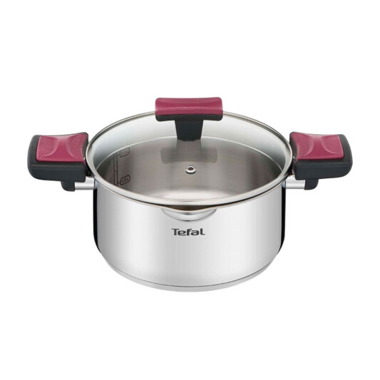 Посуда Tefal G7234674 кастрюля 24 Cook&Clip - фото