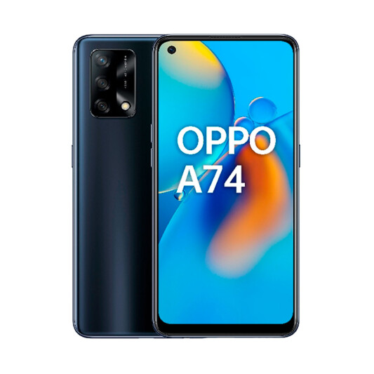 Смартфон OPPO A74 Prism Black - фото