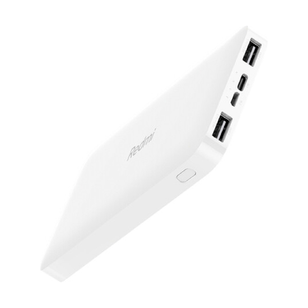 Power bank Xiaomi redmi powerbank 10000 MAH white - фото 3
