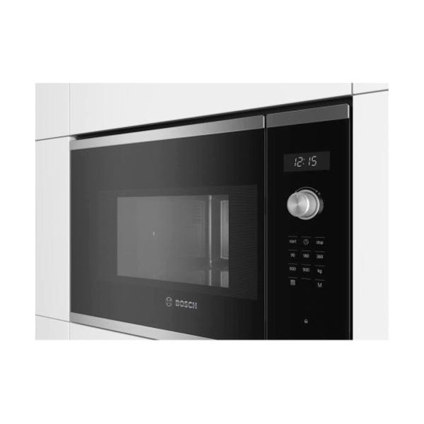 Встраиваемая микроволновая печь Bosch Serie 6 BFL554MS0 черный - фото 3