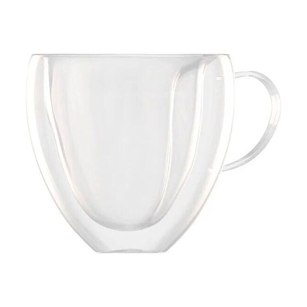 QWERTY Чашка стеклянная с двойными стенками Amato 300 мл - фото 3