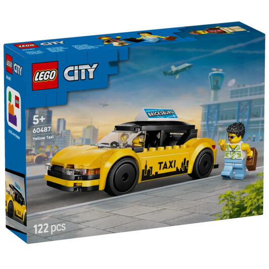 Конструктор Lego 60487 Город Желтое Такси - фото 2