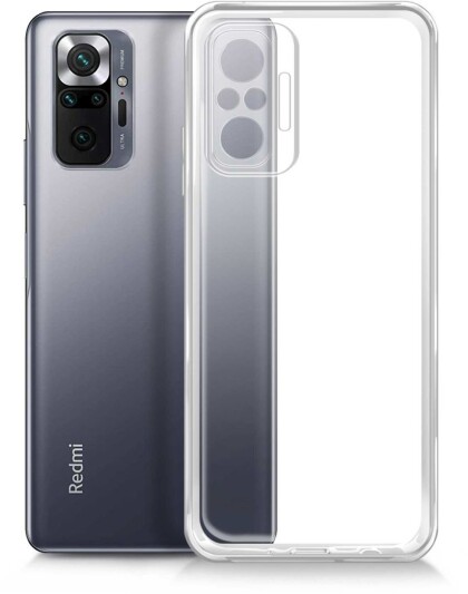 Прозрачный силиконовый чехол для Xiaomi Redmi Note 10 /A-Case - фото