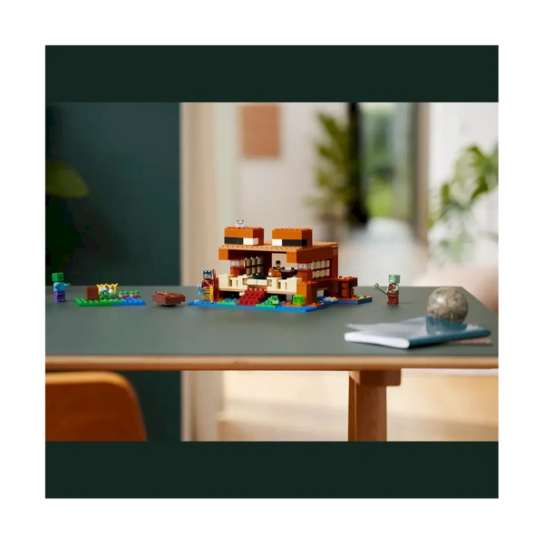 Конструктор Lego Minecraft Лягушачий домик 21256 - фото 9