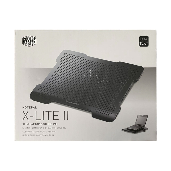 Охлаждающая подставка для ноутбука Cooler Master NotePal X-Lite II 15.6" (R9-NBC-XL2K-GP) - фото 3