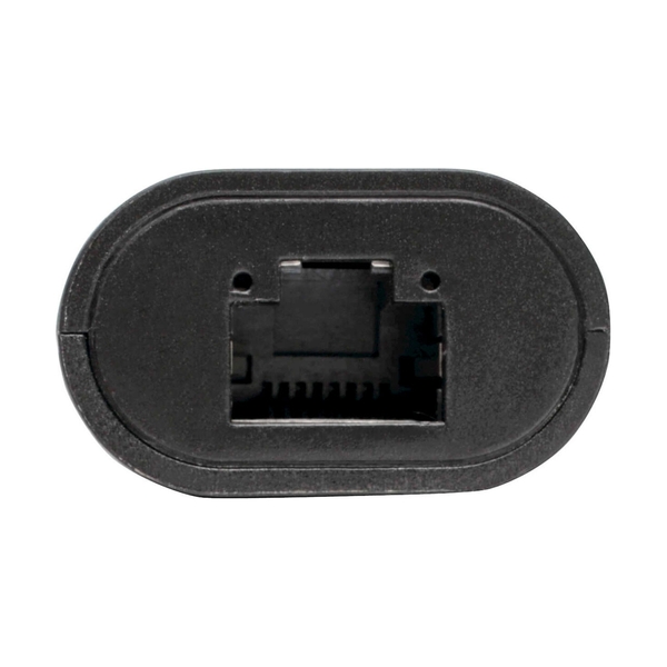 Адаптер TrippLite/3-Port USB-C Hub with LAN Port, USB-C to 3x USB-A Ports and Gbe, USB 3.0, Black - фото 3