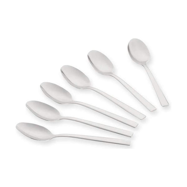 Набор чайных ложек ARDESTO BLACK MARS VANESSA 6 ПР., нержавеющая сталь - фото