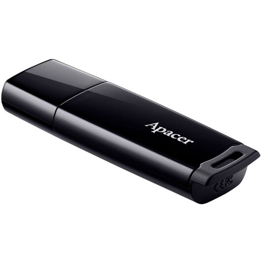 USB-накопитель, Apacer, AH336, AP64GAH336B-1, 64GB, USB 2.0, Чёрный - фото