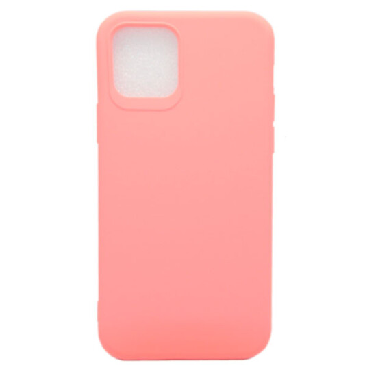 Чехол Soft Touch для Iphone 12 pro max Розовый - фото