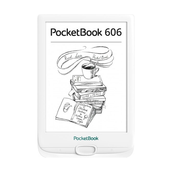 Электронная книга PocketBook PB606-D-CIS белый - фото