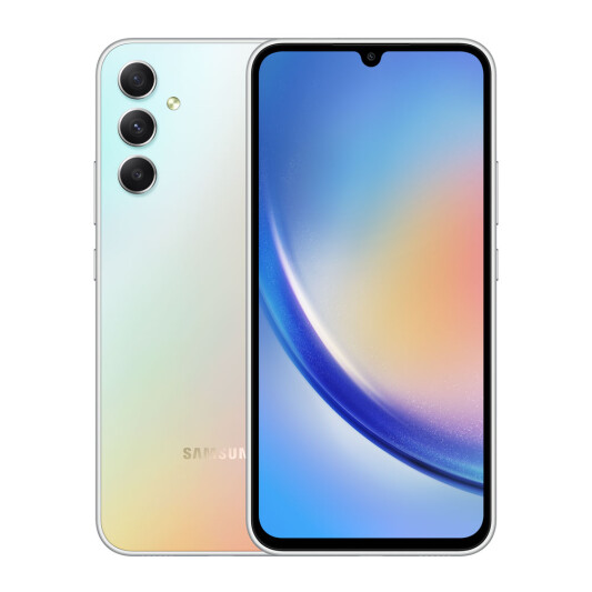 Смартфон Samsung Galaxy A34 256GB Silver (SM-A346EZSESKZ) - фото