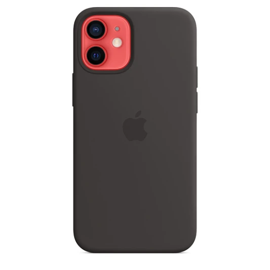 Чехол iPhone 12 mini Silicone Case with MagSafe - Black