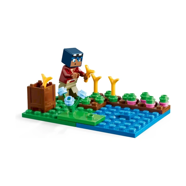Конструктор Lego Minecraft Лягушачий домик 21256 - фото 5